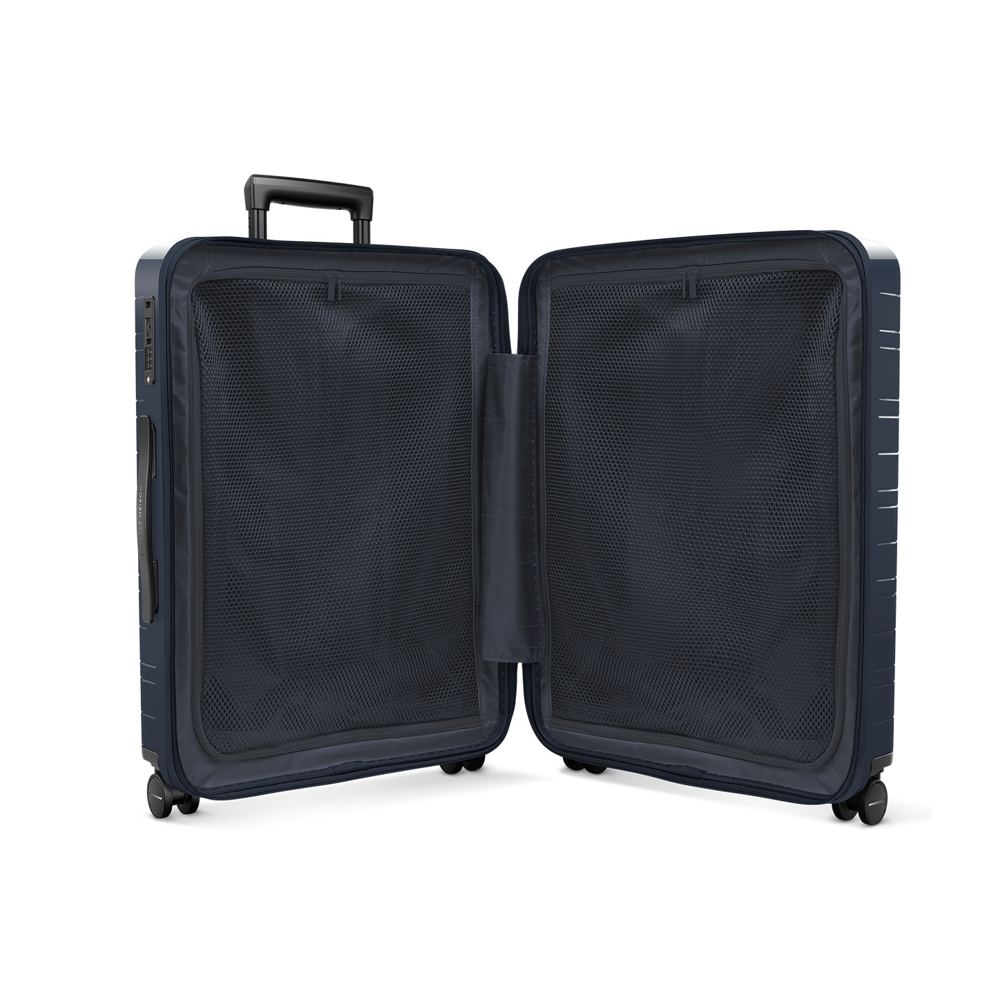 H6 / Glossy Night Blue / Premium Hard Shell / Check-In Size M / Essential