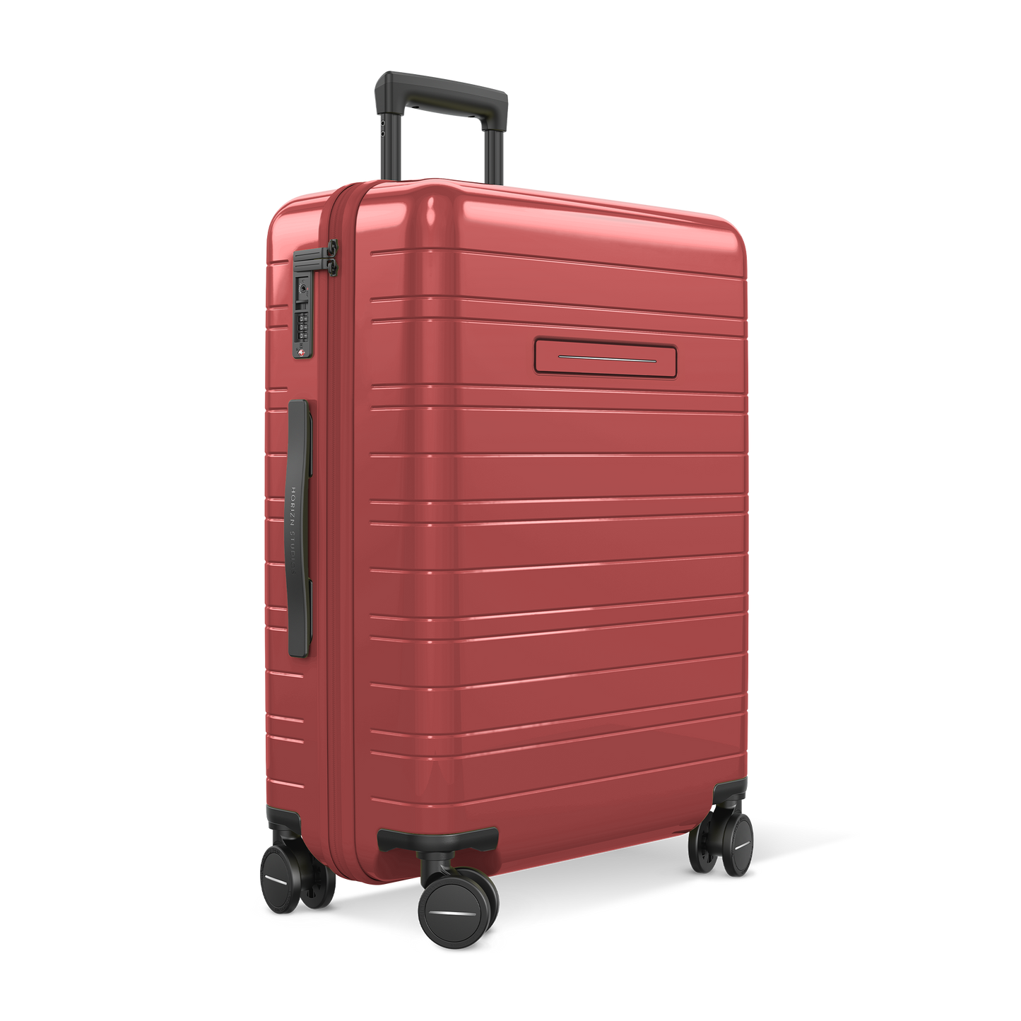 H6 / Glossy True Red / Premium Hard Shell / Check-In Size M / Essential