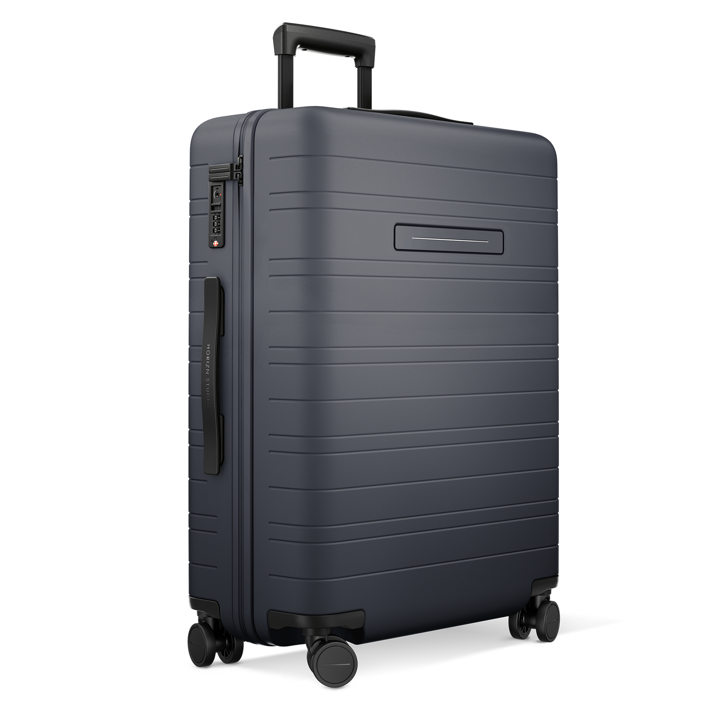 H6 GO Reisegepäck Dark Slate - Schrägansicht mit 360°-Rollen