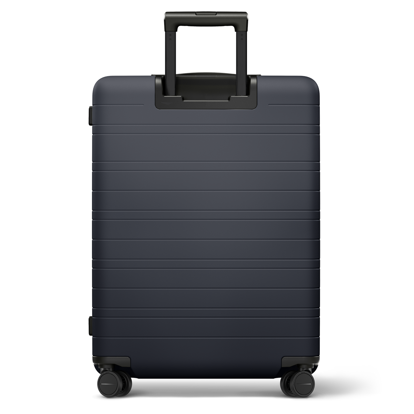 H6 GO Check-in Koffer Rückansicht mit Teleskopgriff