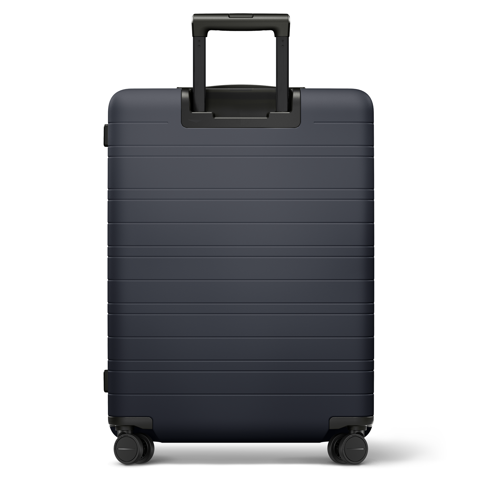 H6 GO Check-in Koffer Rückansicht mit Teleskopgriff