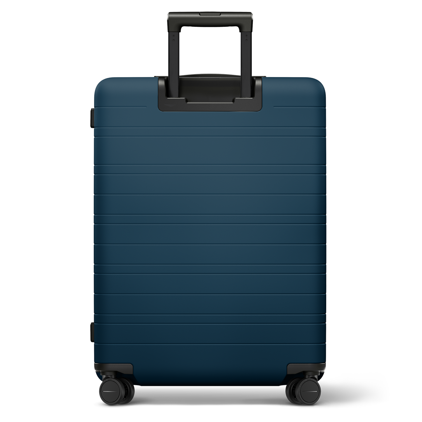 H6 GO Check-in Koffer Rückansicht mit Teleskopgriff