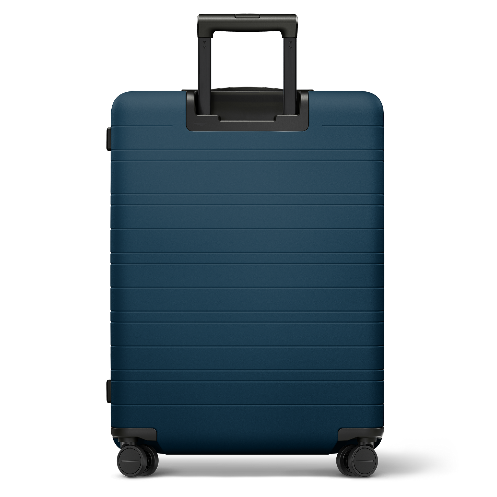 H6 GO Check-in Koffer Rückansicht mit Teleskopgriff