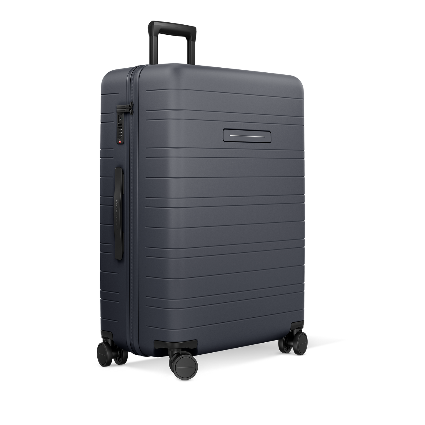 H7 GO Reisegepäck groß Dark Slate - Schrägansicht mit 360°-Rollen