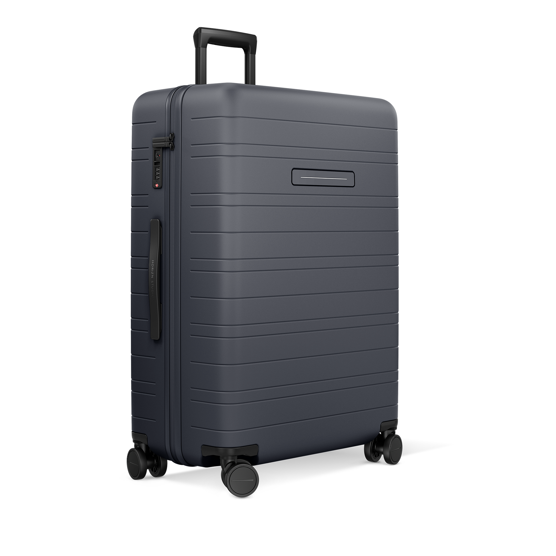 H7 GO Reisegepäck groß Dark Slate - Schrägansicht mit 360°-Rollen