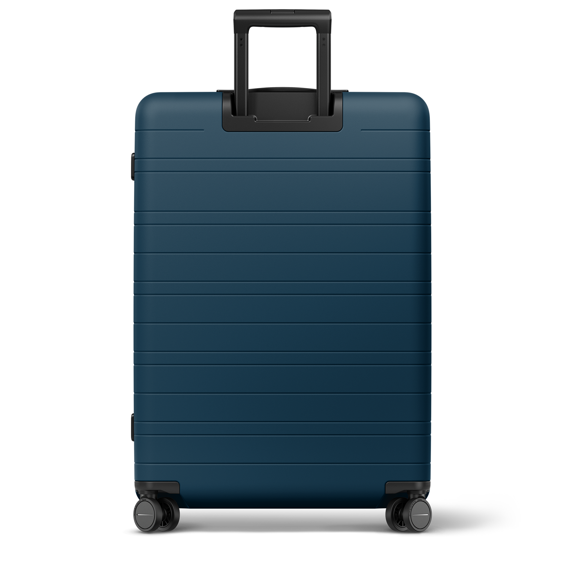 H7 GO großer Koffer Rückansicht mit Teleskopgriff