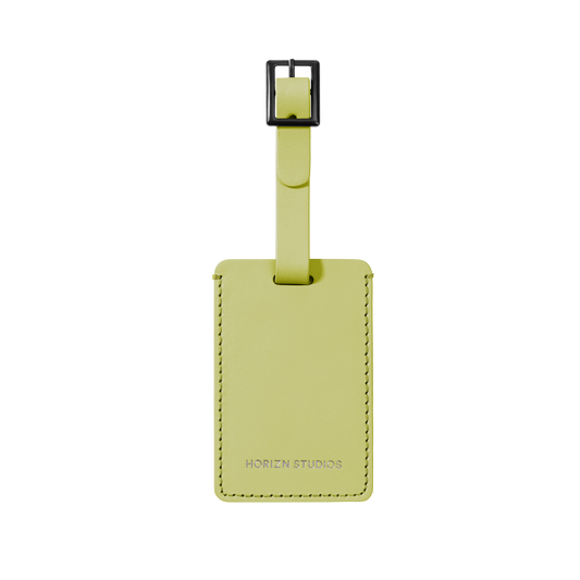 Luggage Tag / Dusk Yellow / Vegan Hi-Core