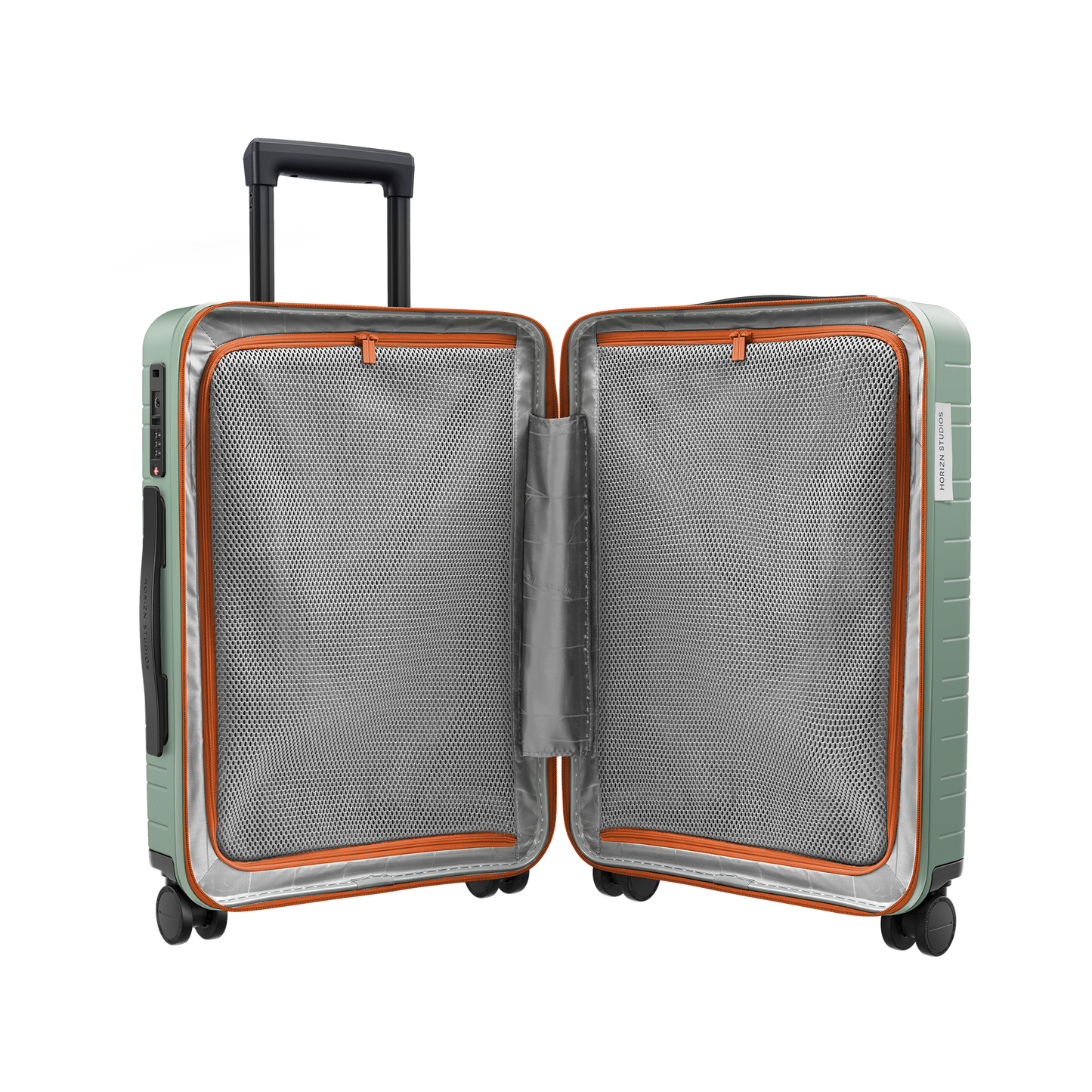 M5 / Marine Green / Neon Orange / Vegan Multi Shell / Cabin Size / Essential