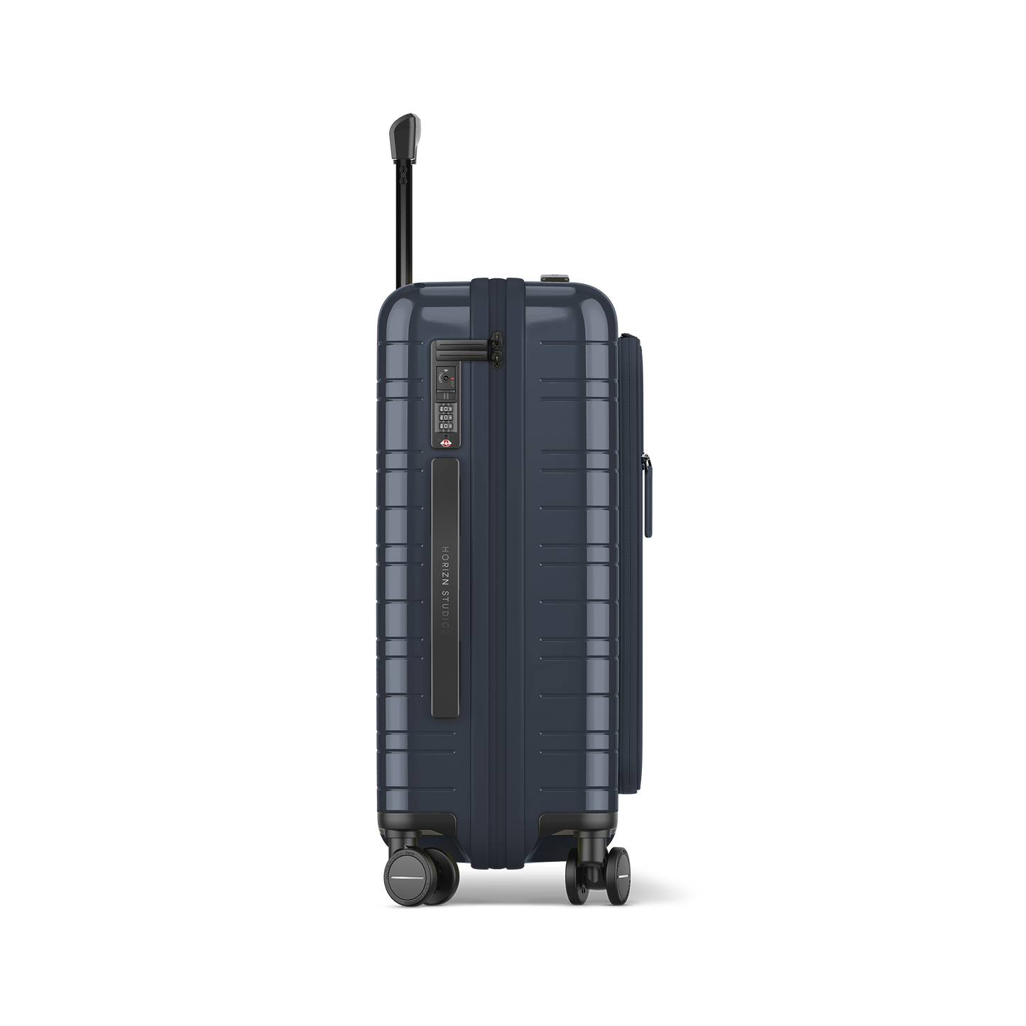 M5 / Glossy Night Blue / Premium Multi Shell / Cabin Size mit Fronttasche / Essential