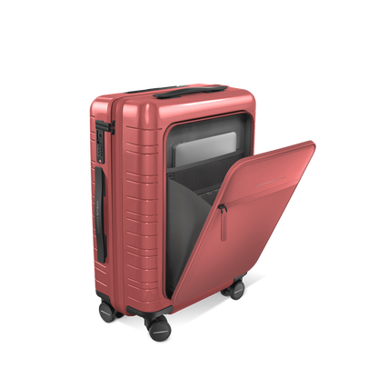 Koffer Essential Glossy True Red Open Pocket Effe Ead - Hartschale Polycarbonat Leicht Robust - Horizn Studios