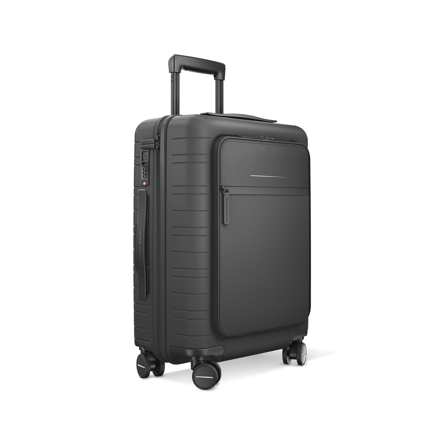 M5 / Graphite / Vegan Multi Shell / Cabin Size mit Fronttasche / Essential