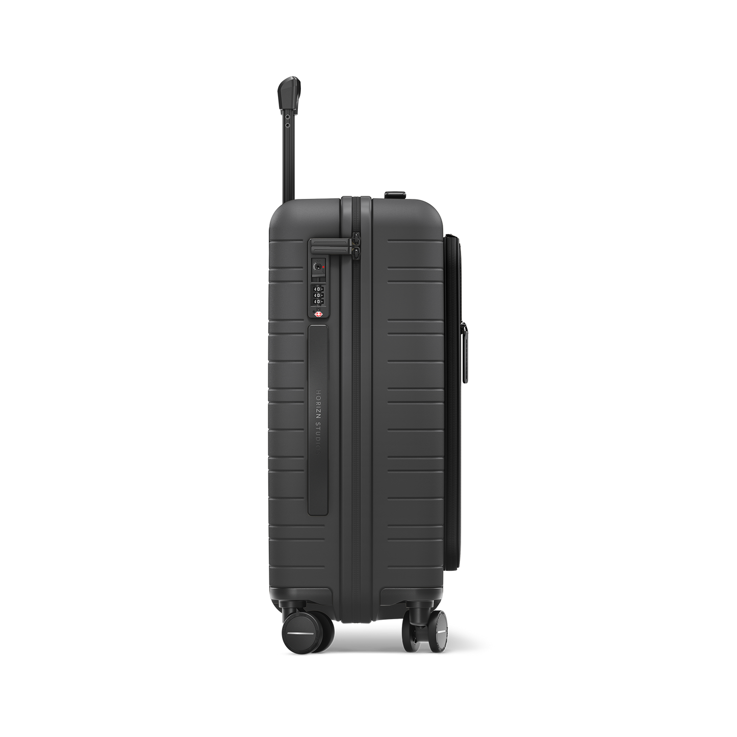 M5 / Graphite / Vegan Multi Shell / Cabin Size mit Fronttasche / Essential