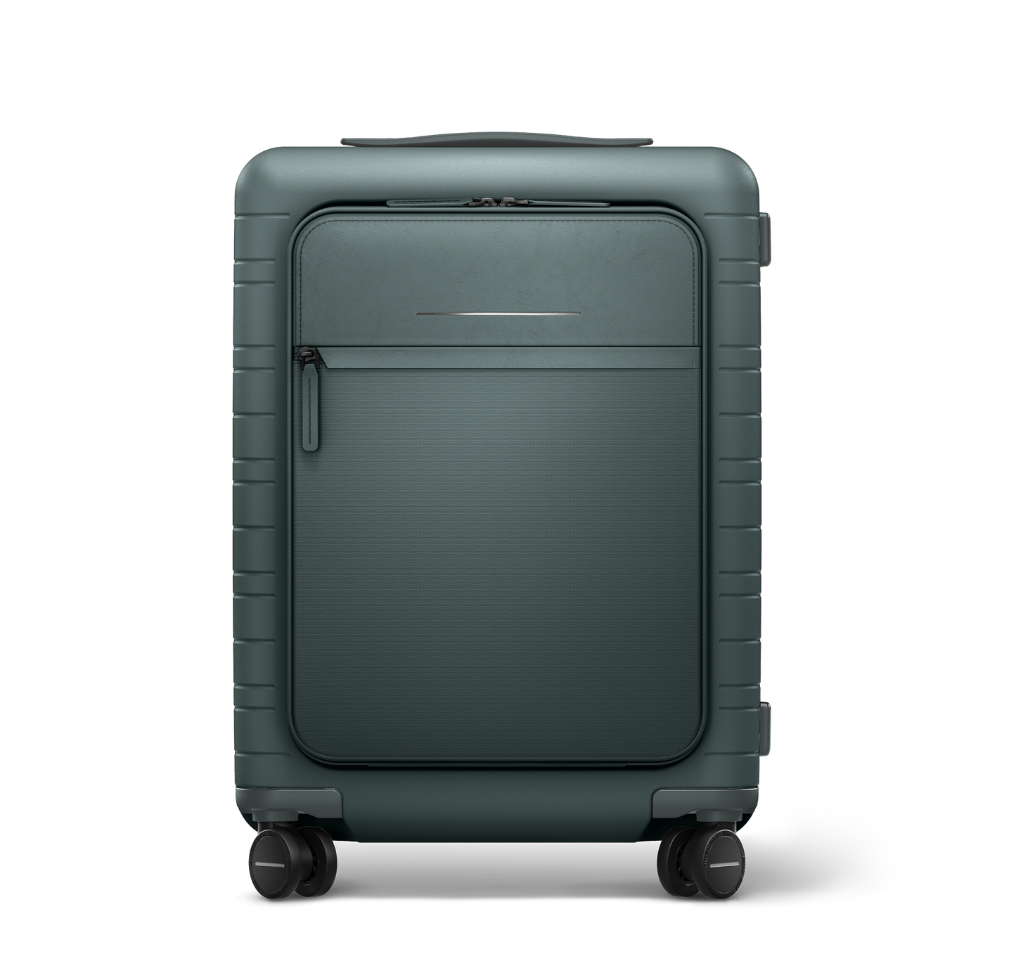 M5 Essential / Pine Green / Vegan Multi Shell / Cabin Size with Front Pocket / Essential