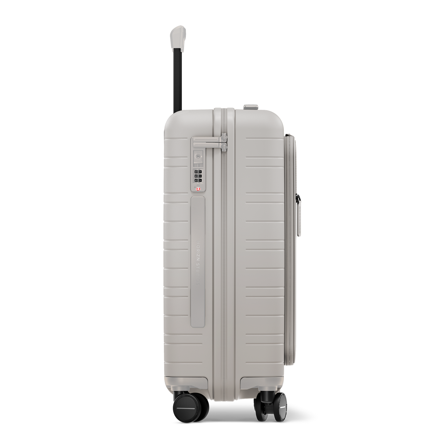 M5 Essential / Sand Grey / Vegan Multi Shell / Cabin Size mit Fronttasche / Essential