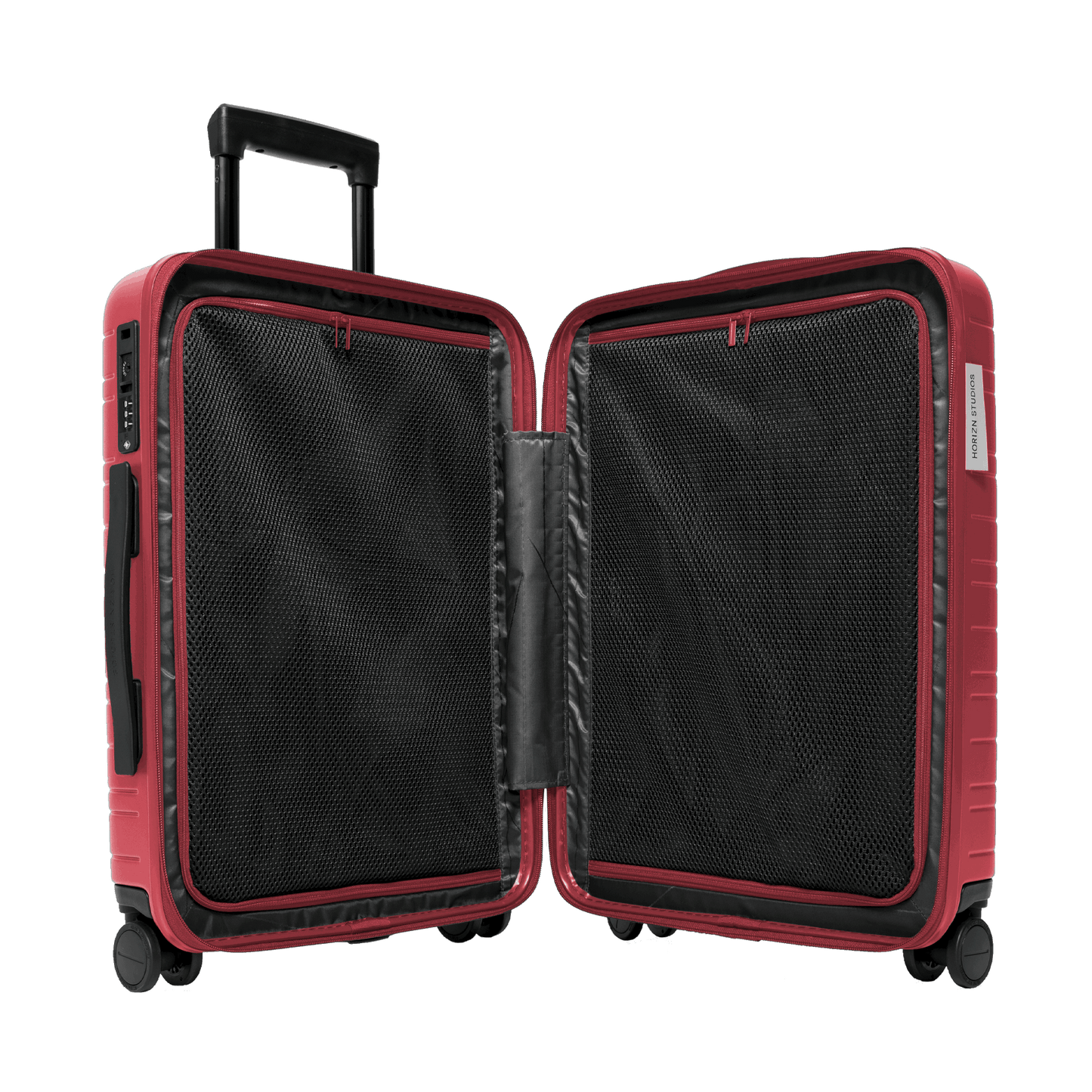 M5 / True Red / Vegan Multi Shell / Cabin Size mit Fronttasche / Essential