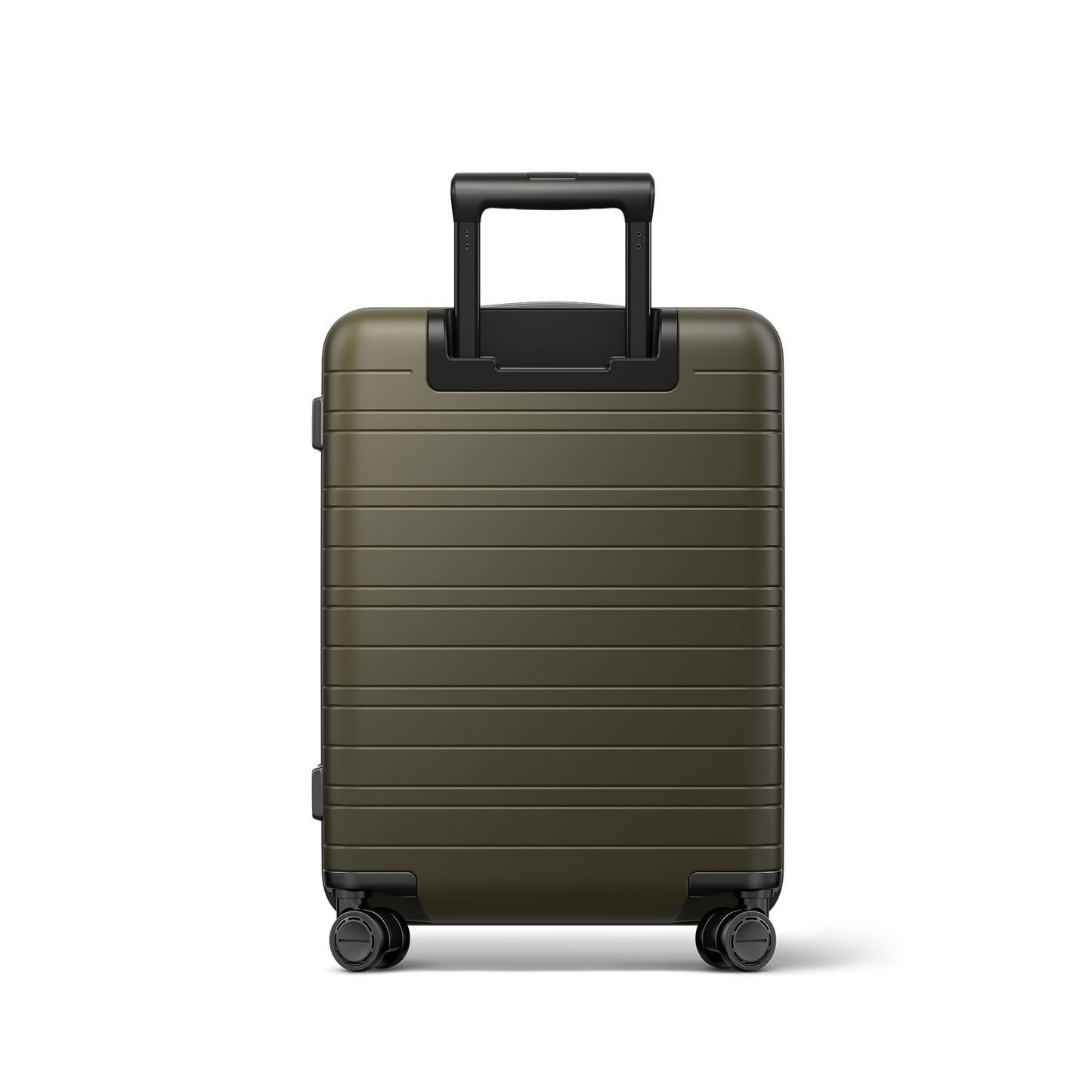 M5 / Dark Olive / Vegan Multi Shell / Cabin Size mit Fronttasche / Pro