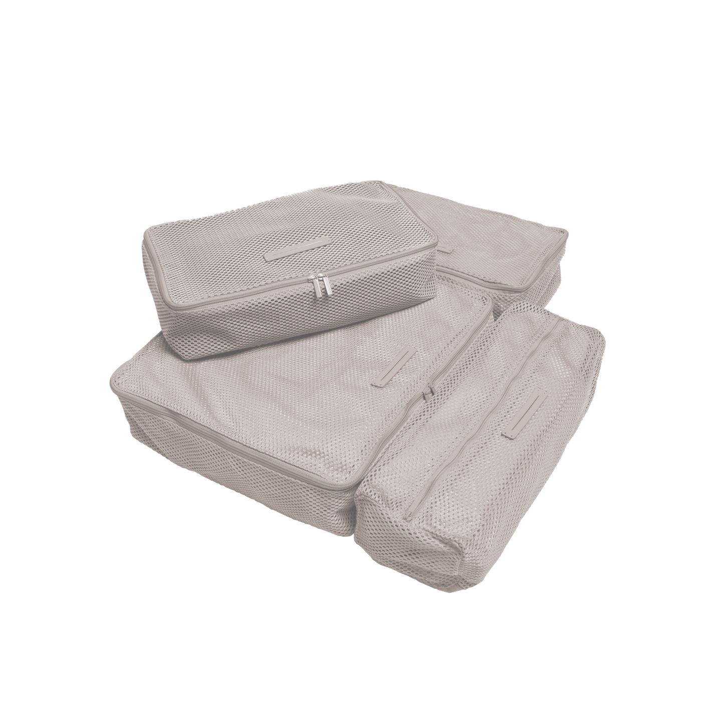 Packing Cubes / Sand Grey / Nylon Mesh