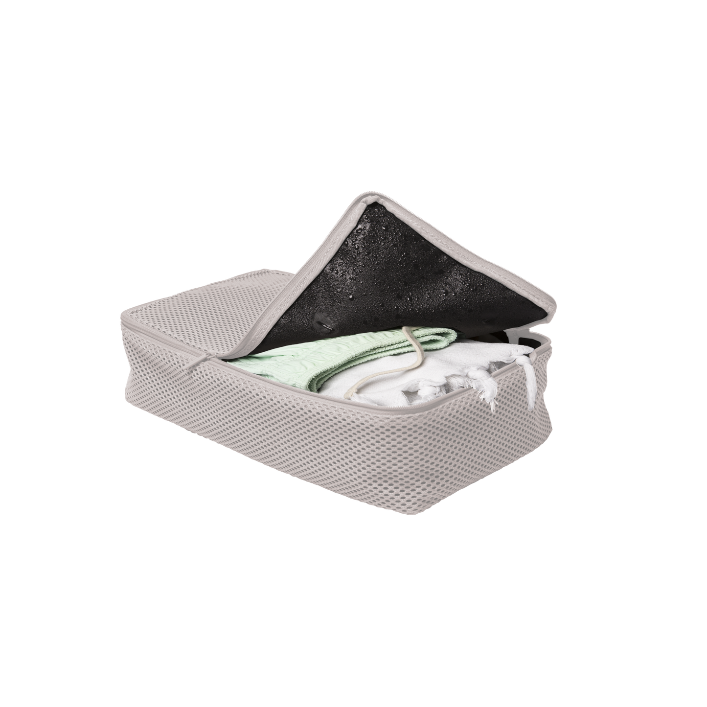 Packing Cubes / Sand Grey / Nylon Mesh