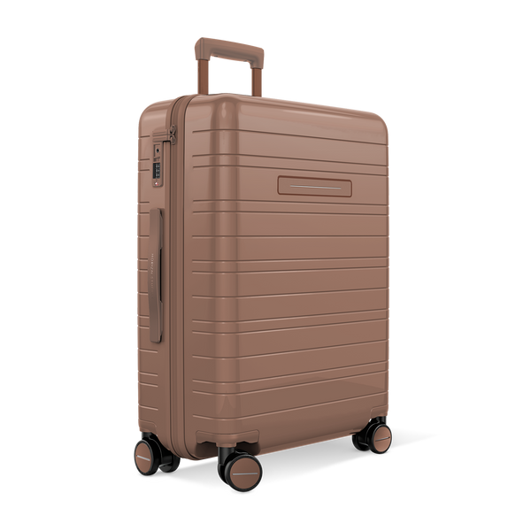 Glossy Mocha Luggage – Sustainable Style | RE Series – Horizn Studios Glossy Mocha Luggage – Sustainable Style | RE Series – Horizn Studios