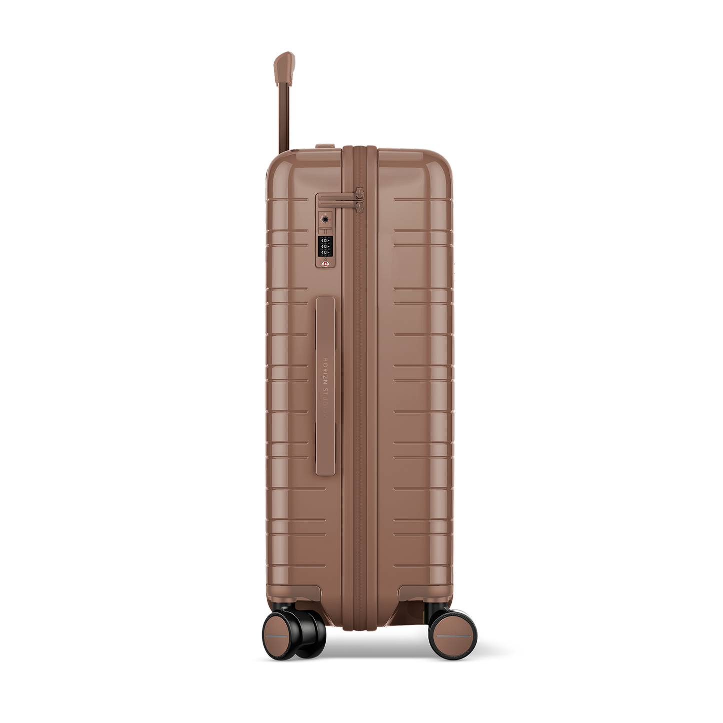 H6 / Glossy Mocha / Vegan Hard Shell / Check-In Size M / RE