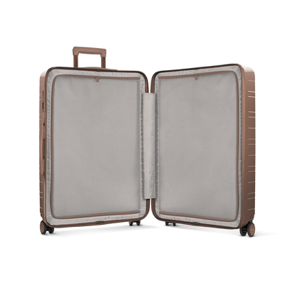 Koffer Glossy Braun Inside - Hartschale Polycarbonat Leicht Robust - Horizn Studios