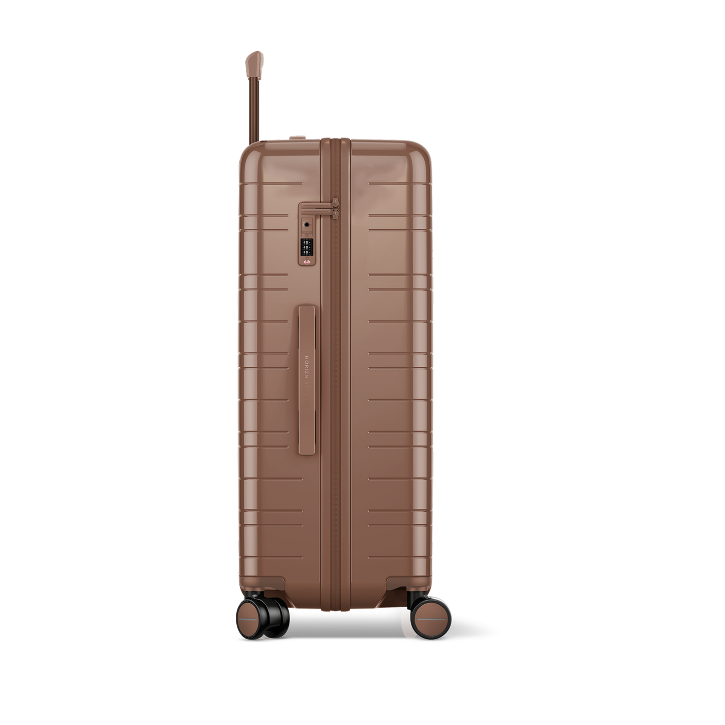 H7 / Glossy Mocha / Vegan Hard Shell / Check-In Size L / RE