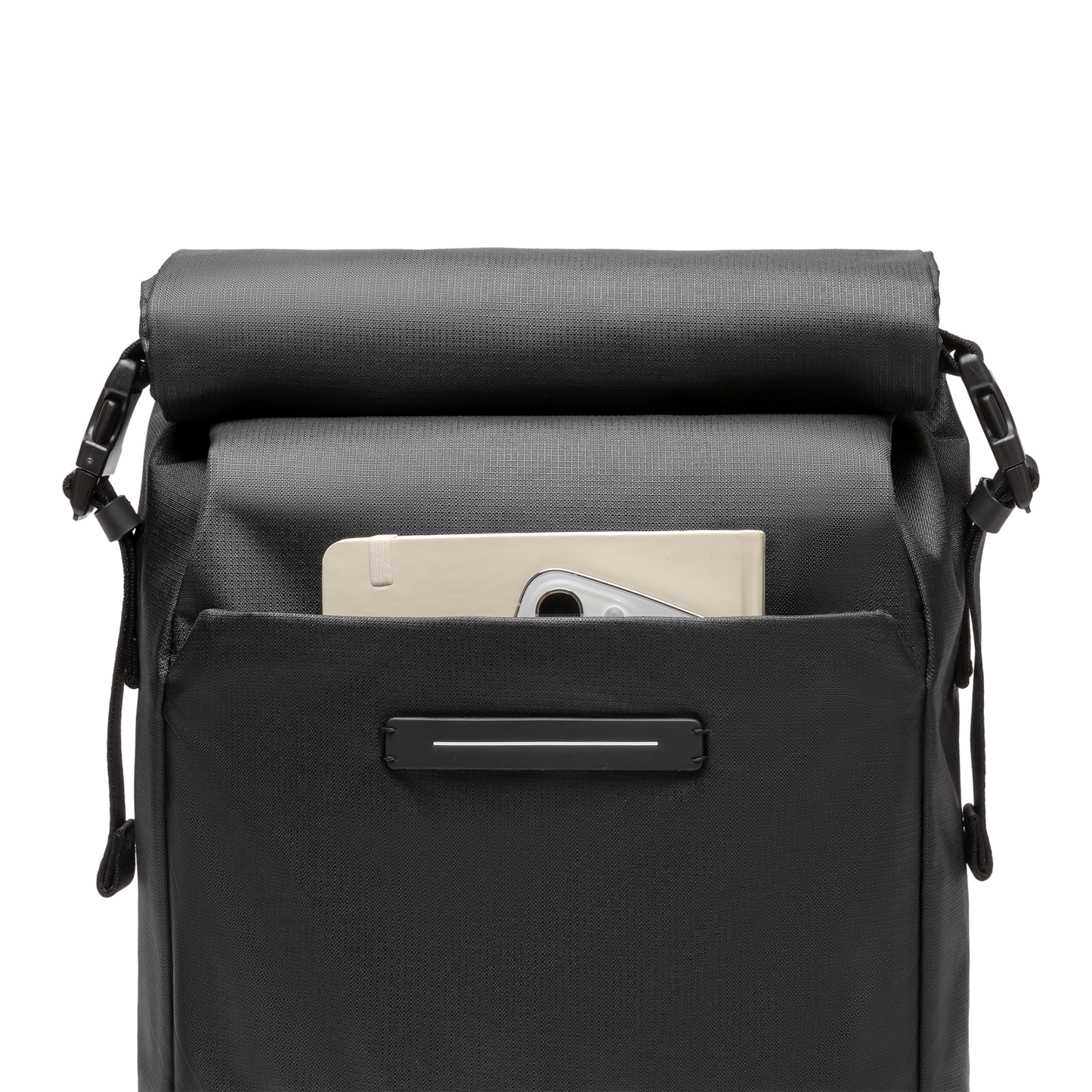 Shibuya Rolltop / All Black / rPET Ripstop