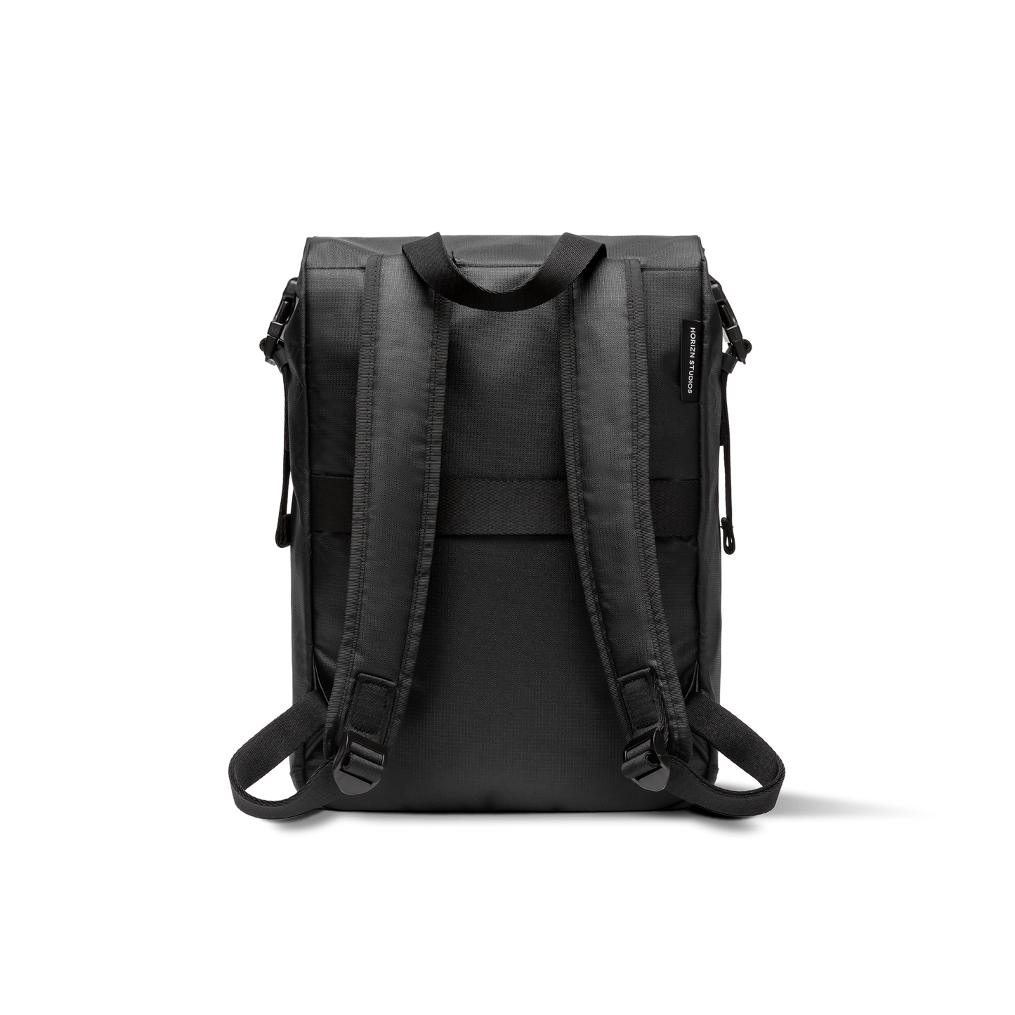 Shibuya Rolltop / All Black / rPET Ripstop