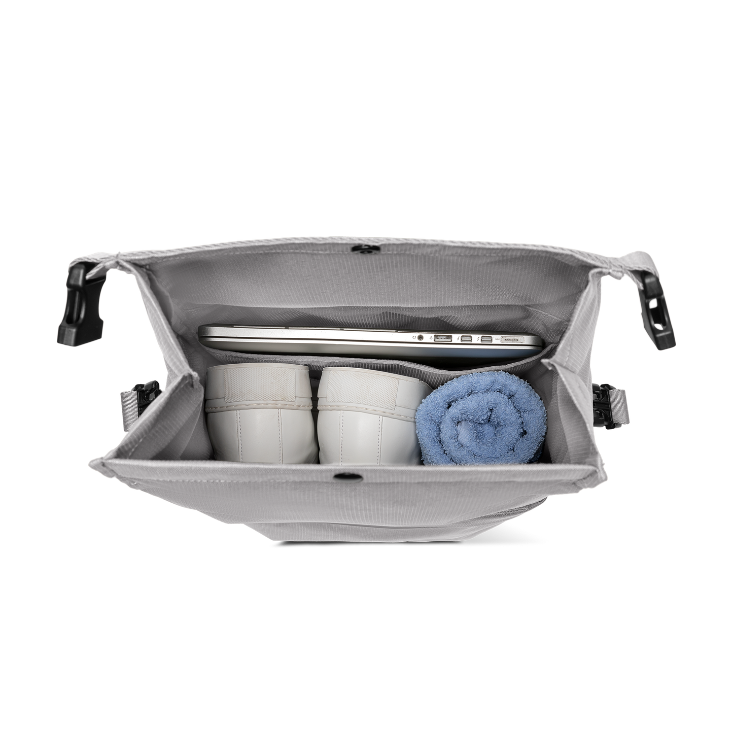 Shibuya Rolltop / Light Quartz Grey / rPET Ripstop