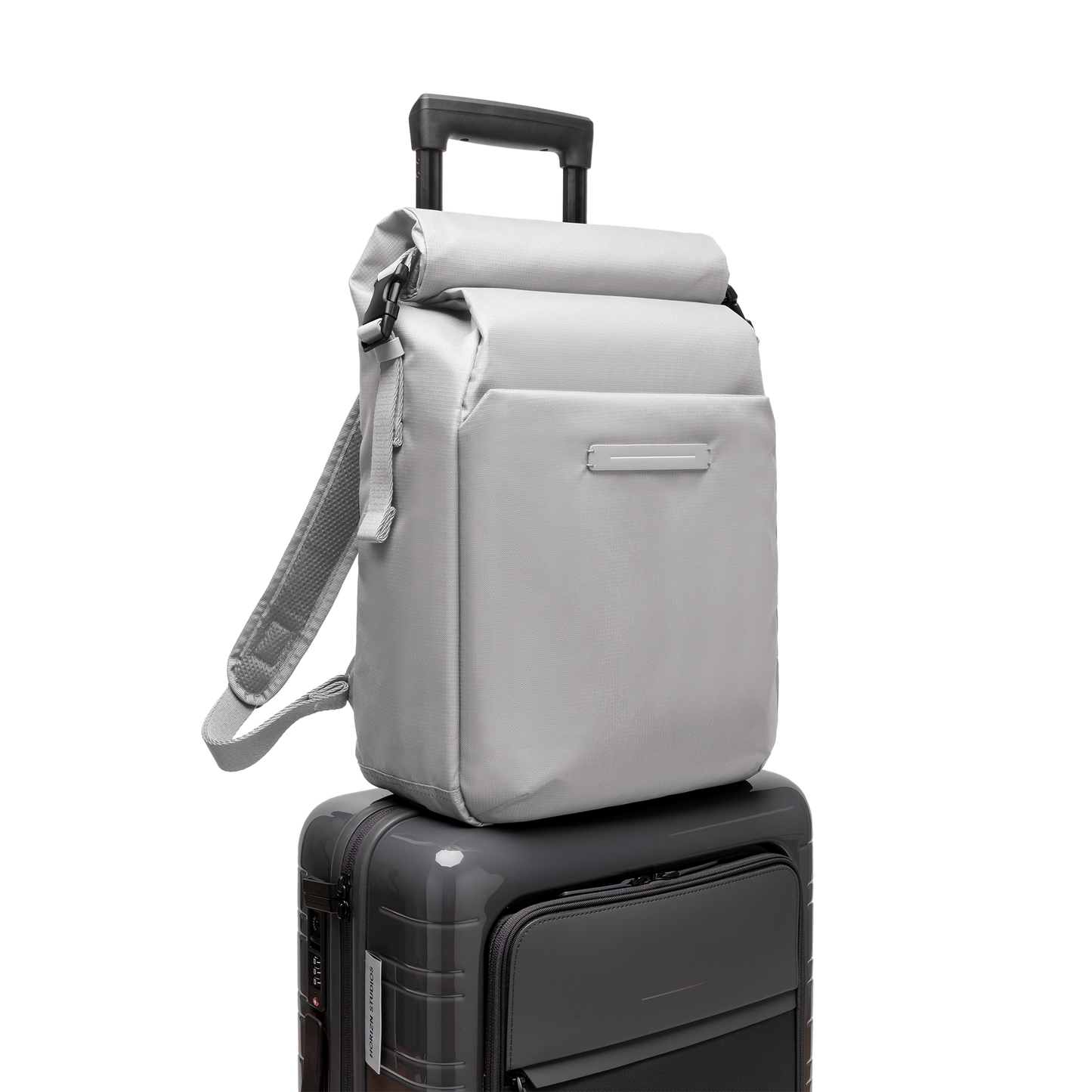 Shibuya Rolltop / Light Quartz Grey / rPET Ripstop