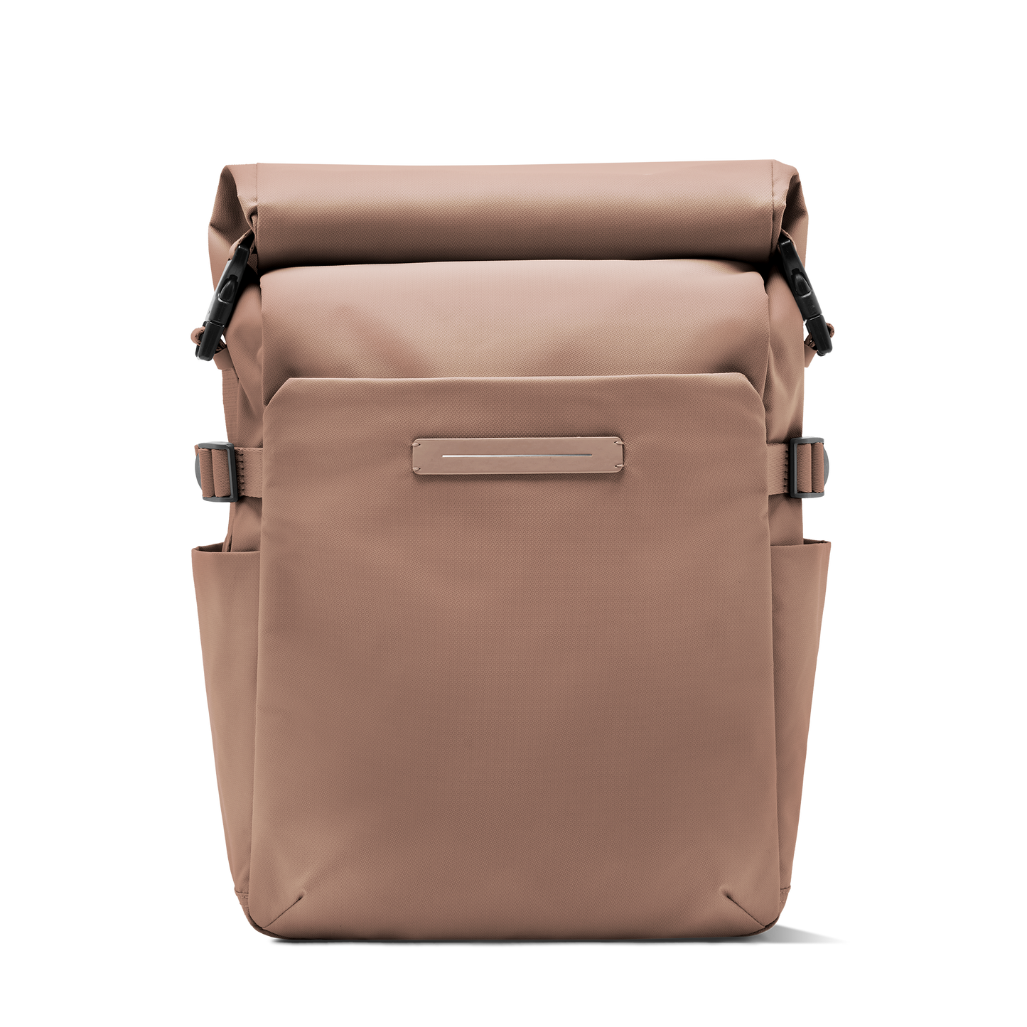 Shibuya Rolltop Rucksack Braun Vorderseite - Wasserabweisend Vegan Ergonomisch - Horizn Studios
