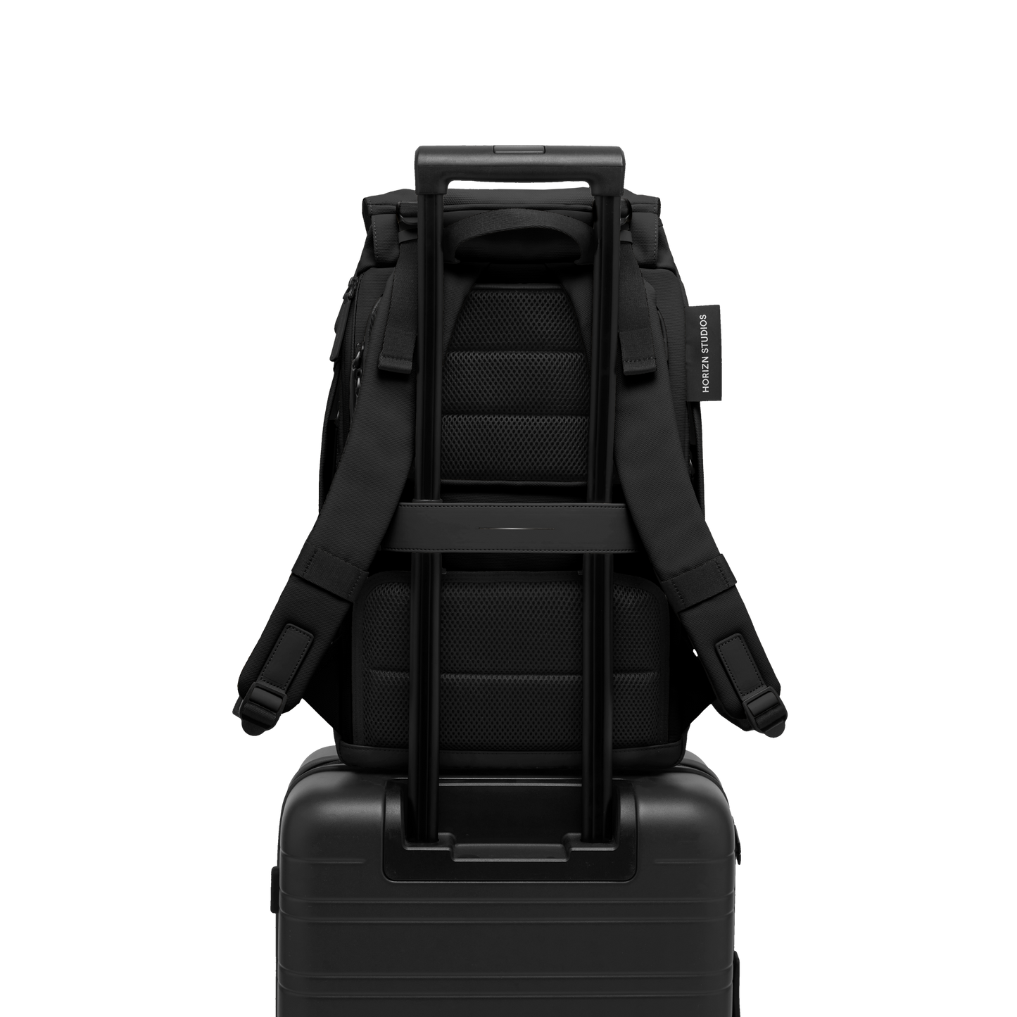 SoFo Backpack City / Black / Recycled Waxed Canvas