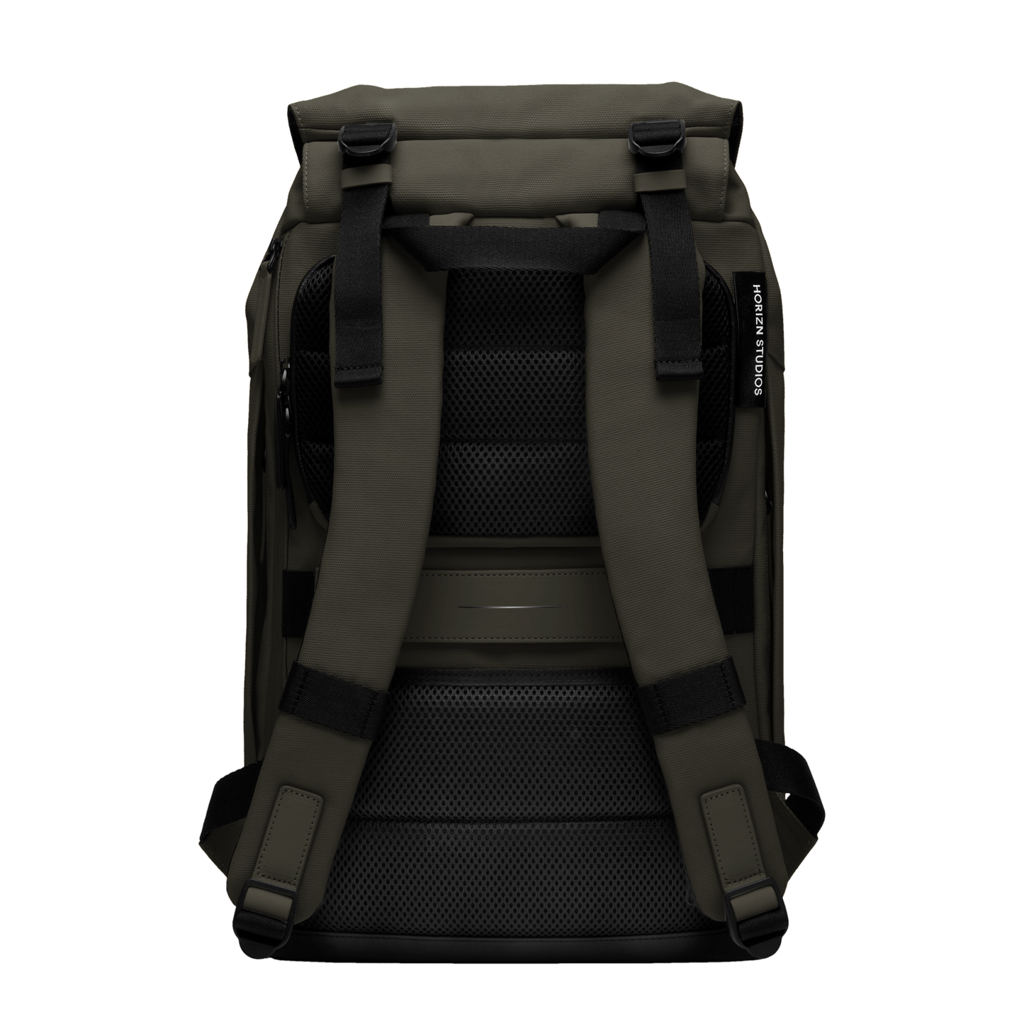 SoFo Backpack City / Dark Olive / Recycled Waxed Canvas