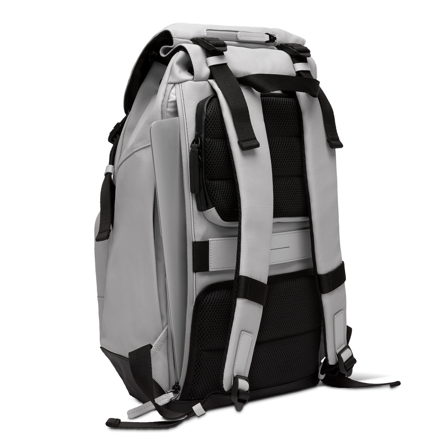 SoFo Backpack City / Light Quartz Grey / Recycled Waxed Canvas