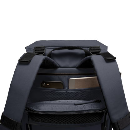 SoFo Backpack City / Night Blue / Recycled Waxed Canvas