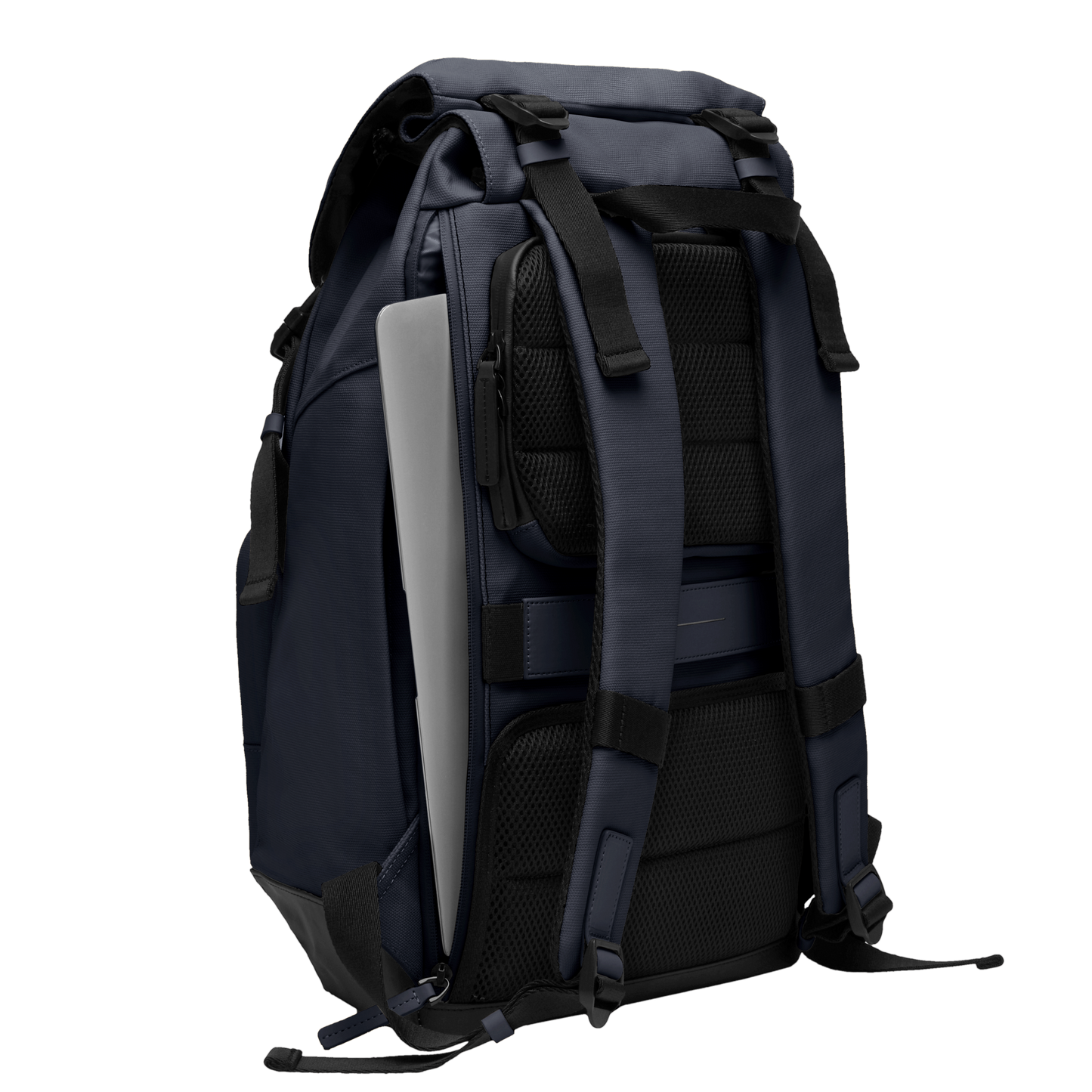 SoFo Backpack City / Night Blue / Recycled Waxed Canvas