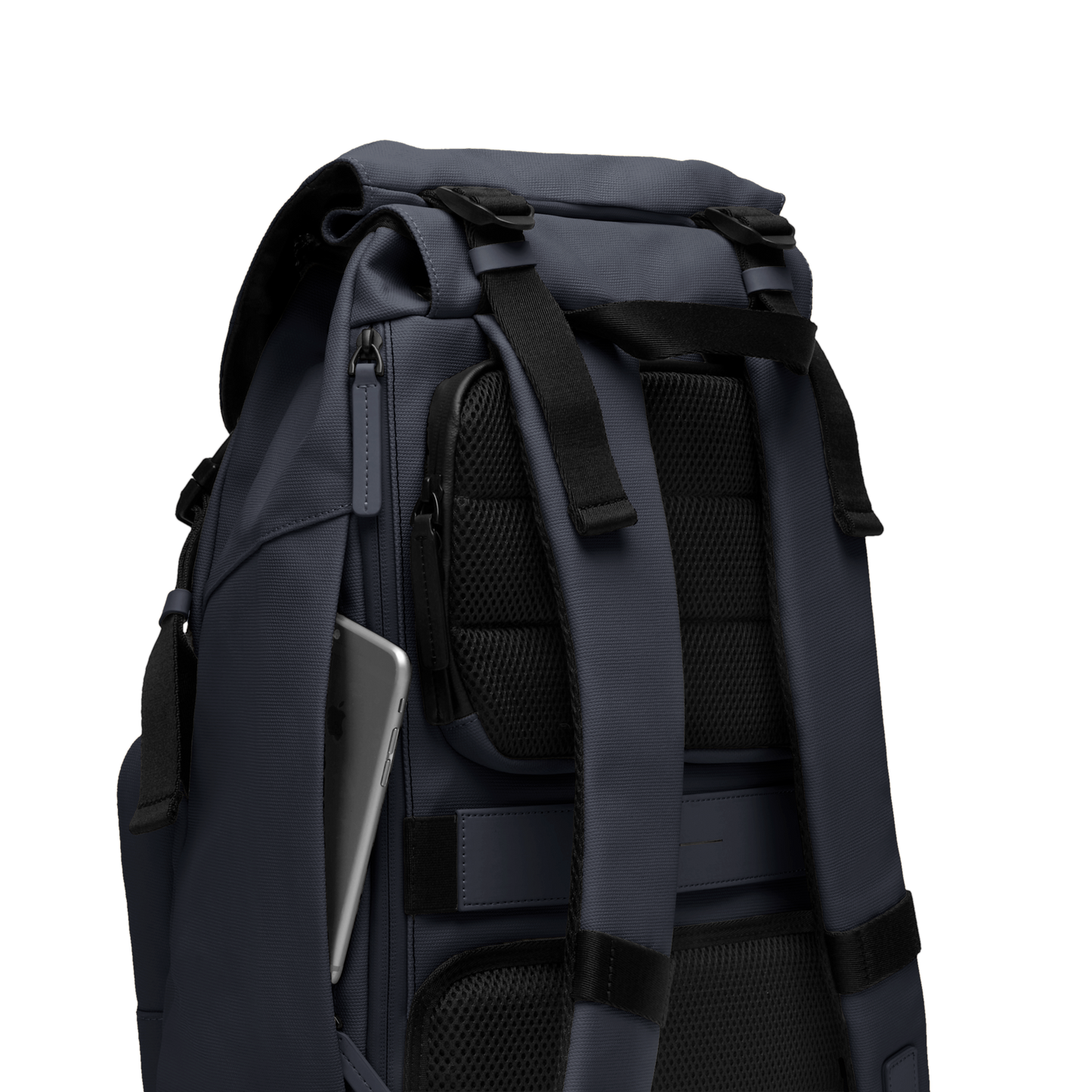 SoFo Backpack City / Night Blue / Recycled Waxed Canvas