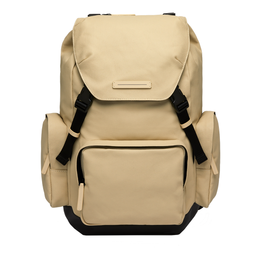 SoFo Backpack Commute / Sand / Recycled Waxed Canvas