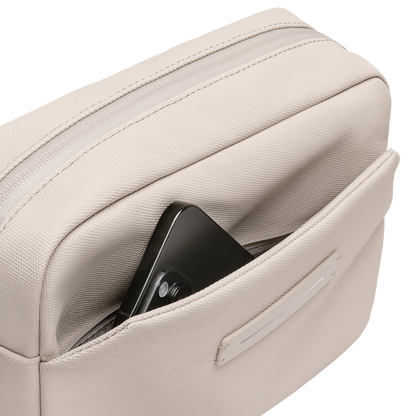 Sofo Box Tasche Beige Fronttasche - Wasserabweisend Funktional Stilvoll - Horizn Studios