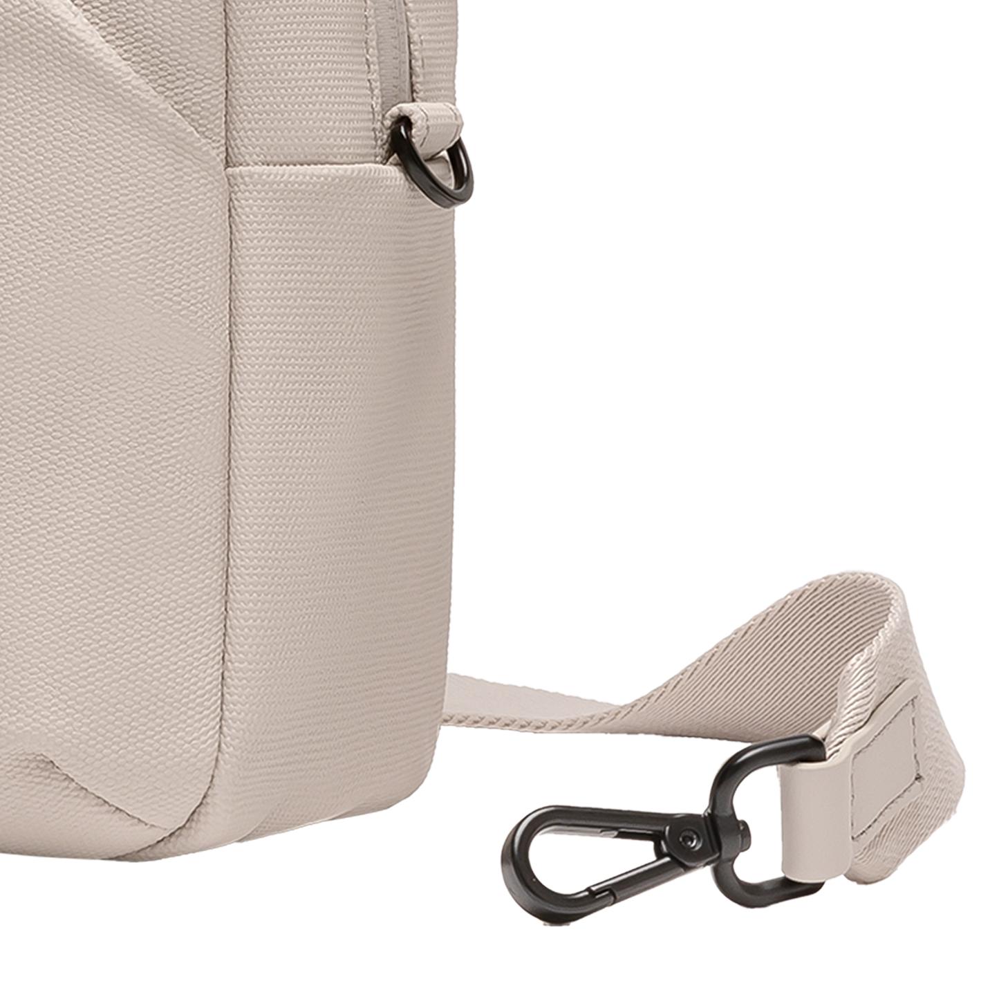 SoFo Box Bag / Sand Grey / Waxed Canvas