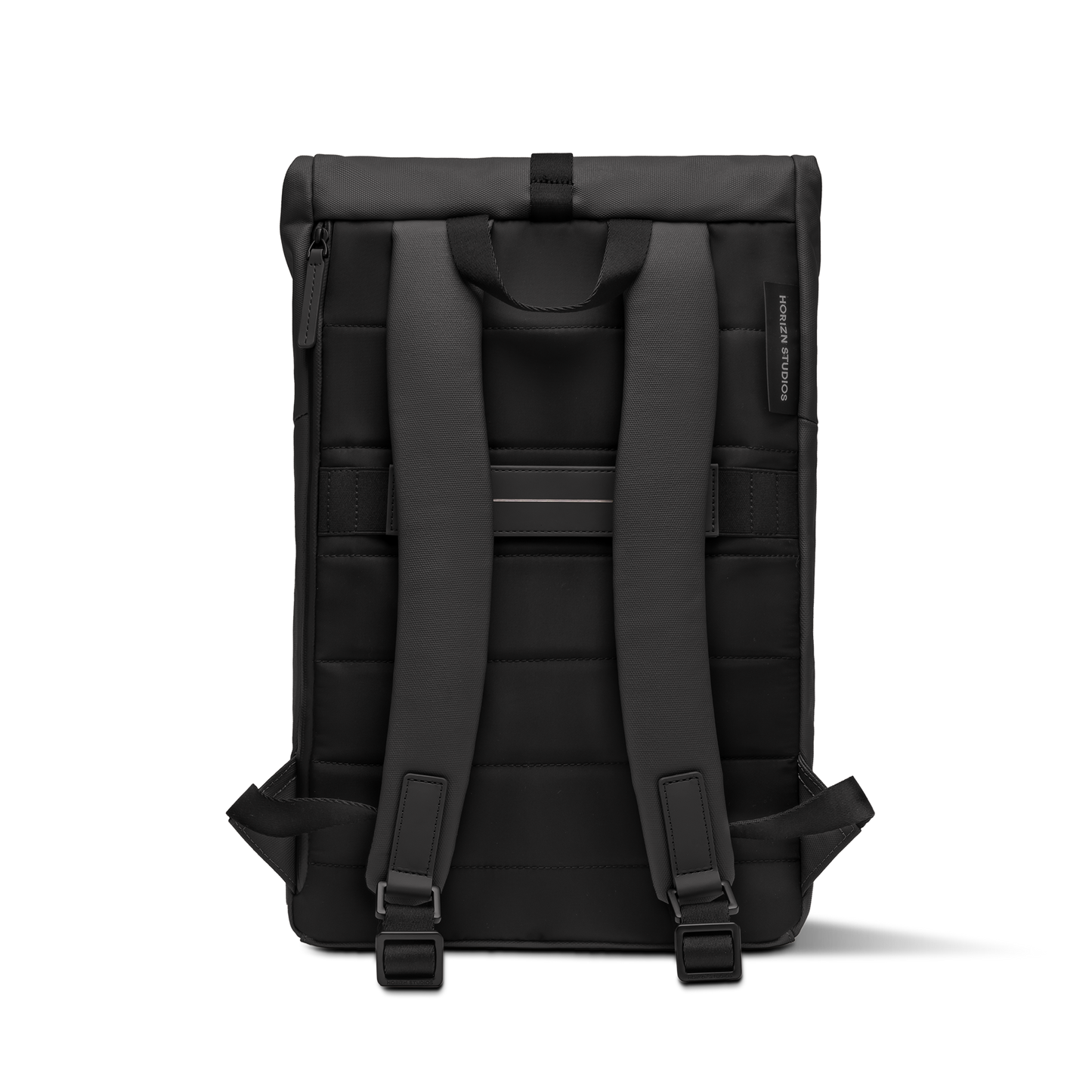 SoFo Rolltop Backpack X / All Black / Waxed Canvas