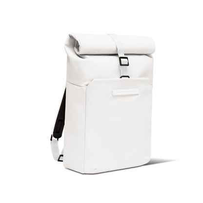 Sofo Rolltop Rucksack Rucksack Rucksack All Weiß - Wasserabweisend Vegan Ergonomisch - Horizn Studios