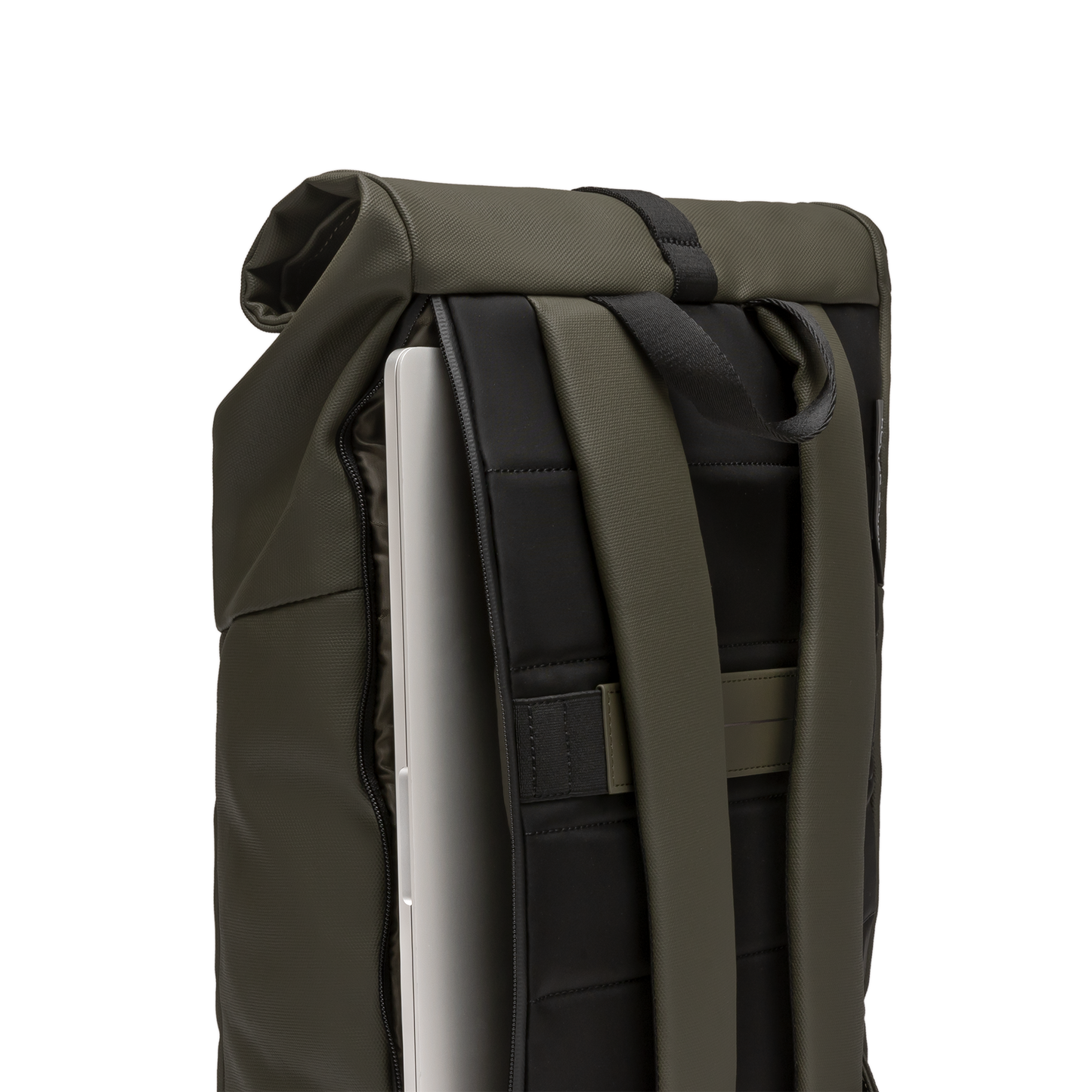 SoFo Rolltop Backpack X / Dark Olive / Waxed Canvas