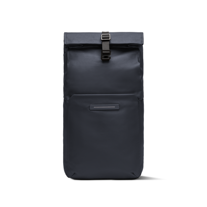 Sofo Rolltop Rucksack Rucksack Rucksack Blau Vorderseite Erweitert - Wasserabweisend Vegan Ergonomisch - Horizn Studios