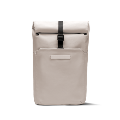 Sofo Rolltop Rucksack Rucksack Beige Vorderseite - Wasserabweisend Vegan Ergonomisch - Horizn Studios