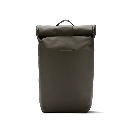 SoFo Rolltop Backpack / Dark Olive / Waxed Canvas