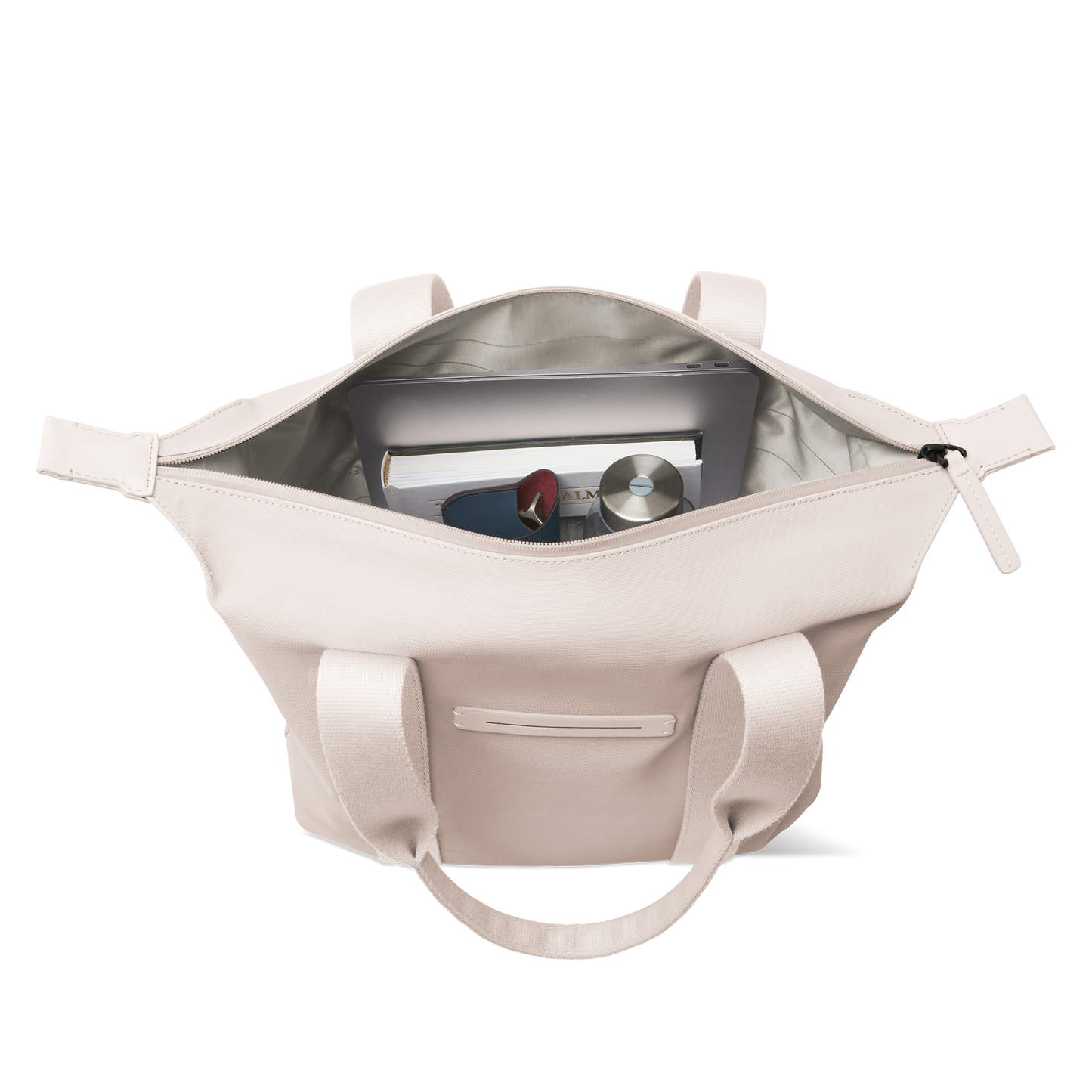 SoFo Vertical Tote / Sand Grey / Waxed Canvas