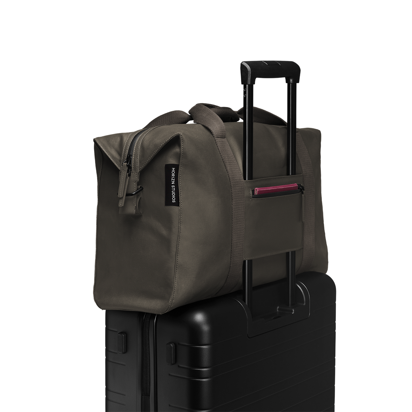 SoFo Weekender M / Dark Olive / Recycled Waxed Canvas / Size M