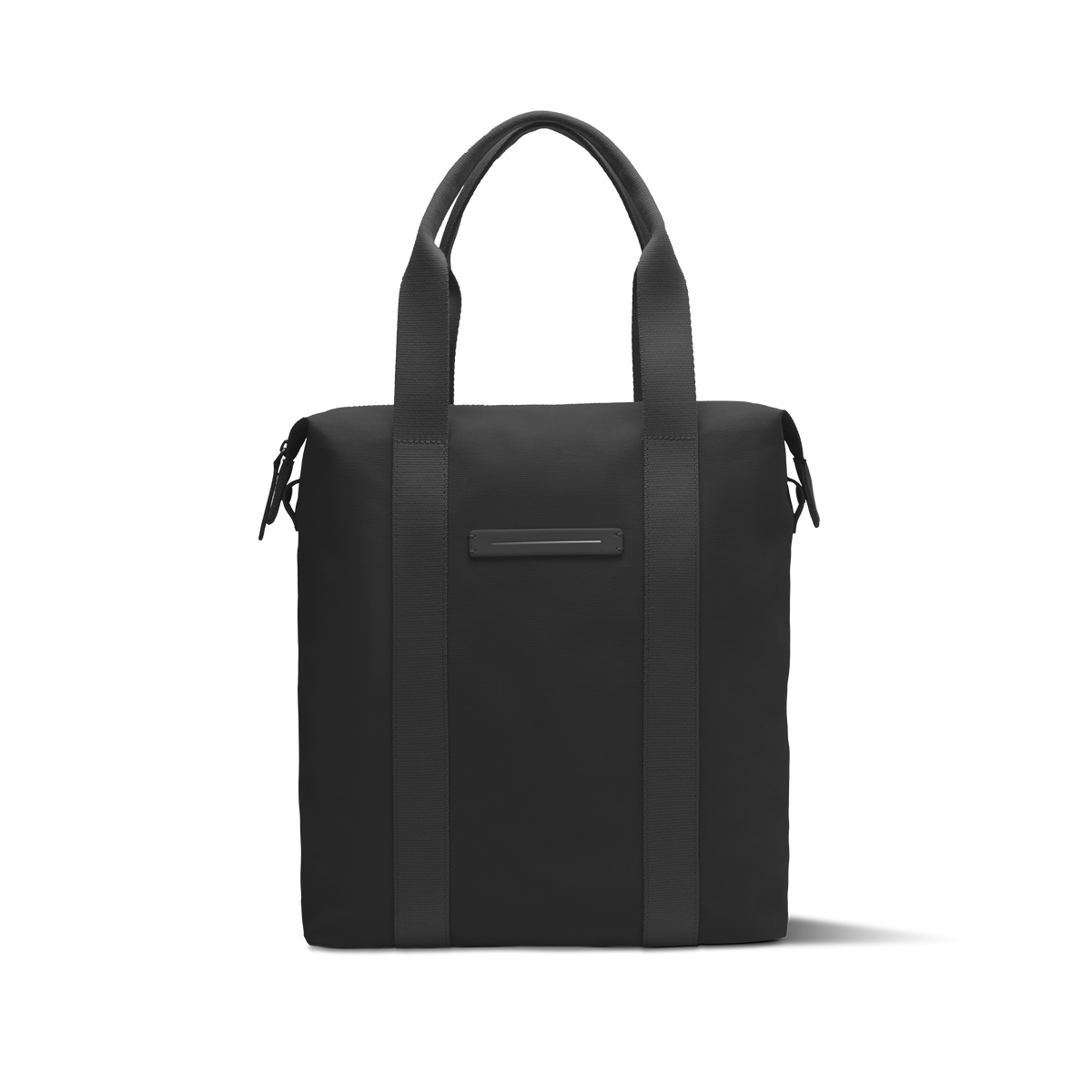 SoFo Vertical Tote / All Black / Waxed Canvas