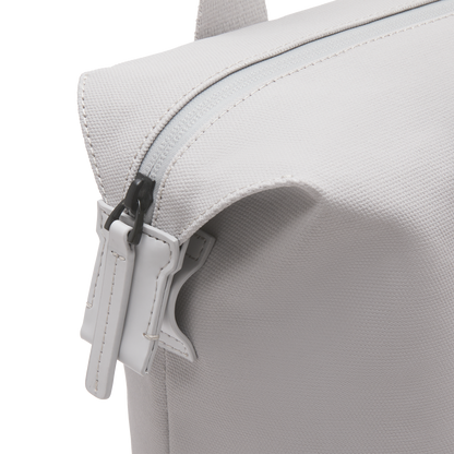 Sofo Vertical Tragetasche Light Quartz Grau Detail - Wasserabweisend Funktional Stilvoll - Horizn Studios